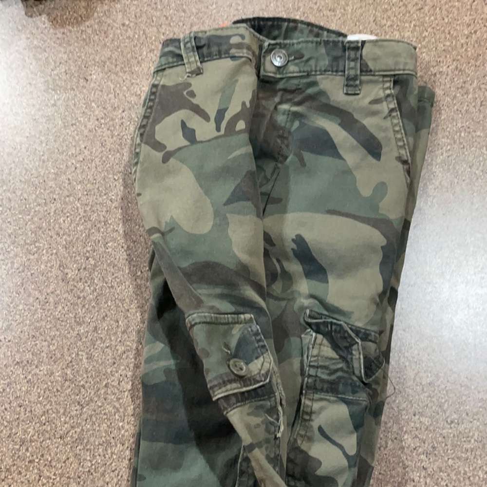 Boys camo jeans
